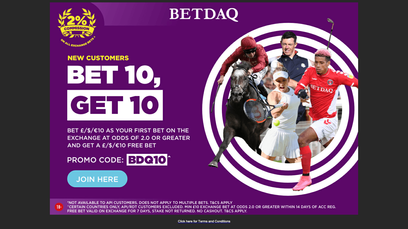 Games Betdaq on laptop