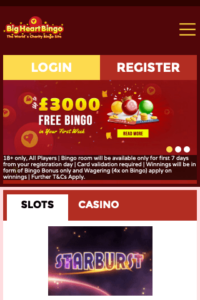 bigheartbingo.co.uk 320x480