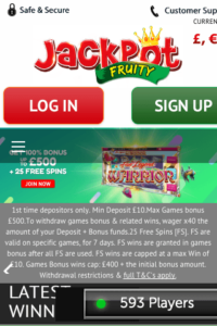jackpotfruity.com 320x480