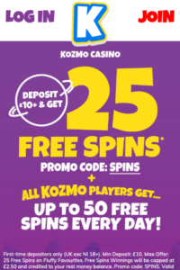 kozmocasino.com 320x480