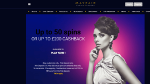 Mayfair Casino Website