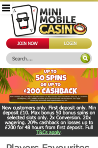 minimobilecasino.com 320x480