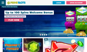 Prime Slots Website