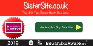 Auntyacid Bingo sister sites