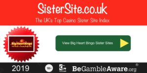Bigheart Bingo sister sites