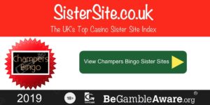 Champers Bingo sister sites