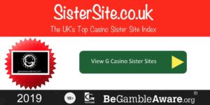 G Casino sister sites