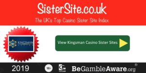 Kingsman Casino sister sites