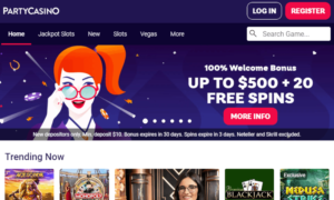 Party Casino Website