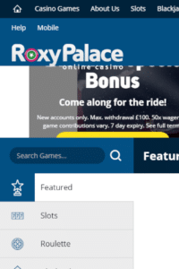 Roxy Palace mobile sister site