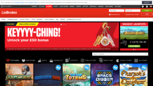 Ladbrokes Casino screenshot