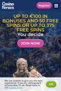 casinoheroes sister site