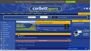 corbettsports screenshot