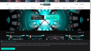 Sky Casino Website