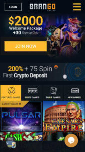 casinobrango mobile screenshot