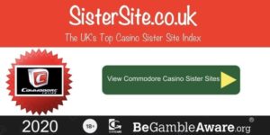 commodorecasino sister sites