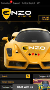 enzocasino promo mobile screenshot