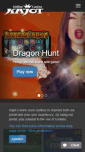 kajot casino mobile screenshot
