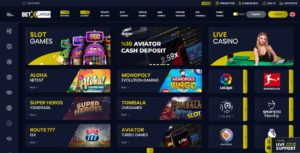 betxlarge casino desktop screenshot