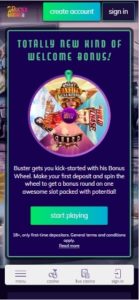 buster banks casino mobile screenshot