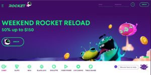 casino rocket desktop screenshot