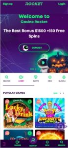 The website says an essential article RocketPlay