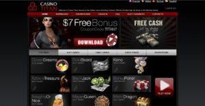 casino titan desktop screenshot