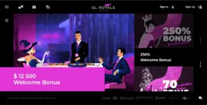 el royale casino desktop screenshot