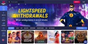 instantpay casino desktop screenshot