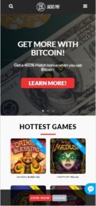 jackspay casino mobile screenshot