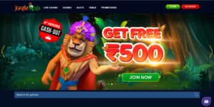 jungleraja casino desktop screenshot