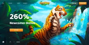 lucky tiger casino desktop screenshot