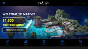 nativegaming casino desktop screenshot