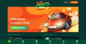 play croco casino desktop screenshot
