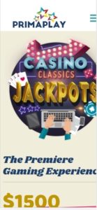 primaplay casino mobile screenshot