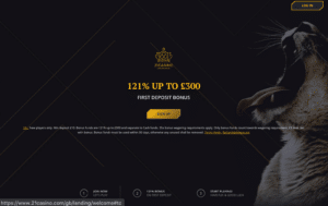 21 casino laptop screenshot 2021