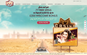 777 Casino Website
