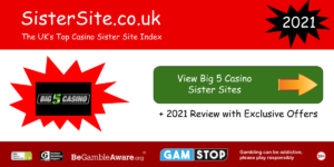 big 5 casino sister sites 2021