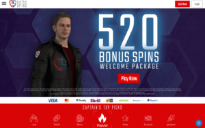 Captain Spins Website