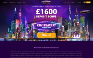 jackpot city casino laptop screenshot 2021