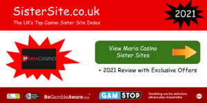maria casino sister sites 2021