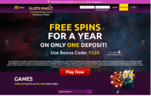 Slots Magic Website