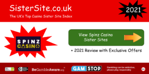 spinz casino sister sites 2021