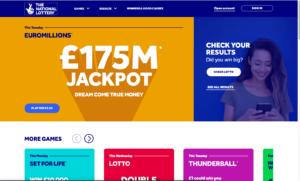 the national lottery laptop screenshot 2021