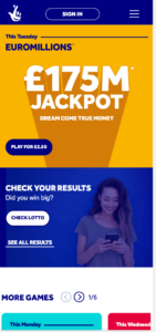 the national lottery mobile screenshot 2021