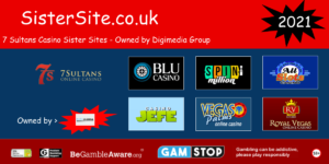 list of 7 sultans casino sister sites 2021