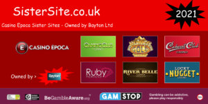 list of casino epoca sister sites 2021