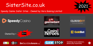 list of speedy casino sister sites 2021