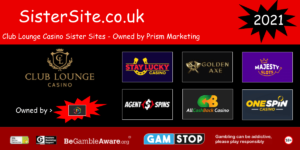 list of club lounge casino sister sites 2021
