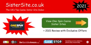 one spin casino sister sites 2021